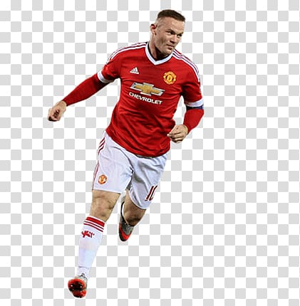 soccer player, Wayne Rooney Running transparent background PNG clipart