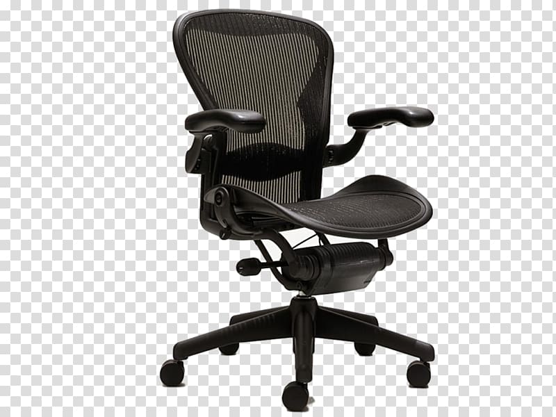 Office & Desk Chairs Aeron chair Furniture Herman Miller, chair transparent background PNG clipart