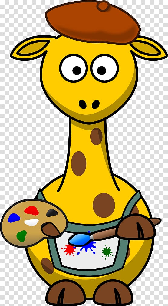 Baby Giraffes Cartoon , Giraffe Graphics transparent background PNG clipart