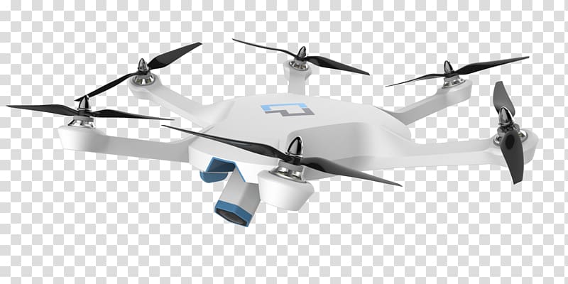 Unmanned aerial vehicle CyPhy Works Quadcopter Delivery drone Consumer, Drones transparent background PNG clipart