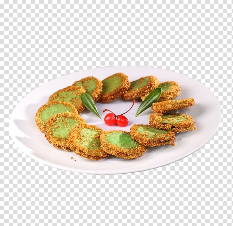 Green tea Fritter Dim sum Pancake, Product green tea pie transparent background PNG clipart