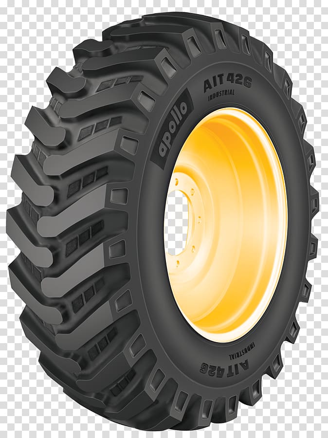 Car Tire Apollo Tyres Vehicle Apollo Vredestein B.V., TRACTOR TYRE transparent background PNG clipart