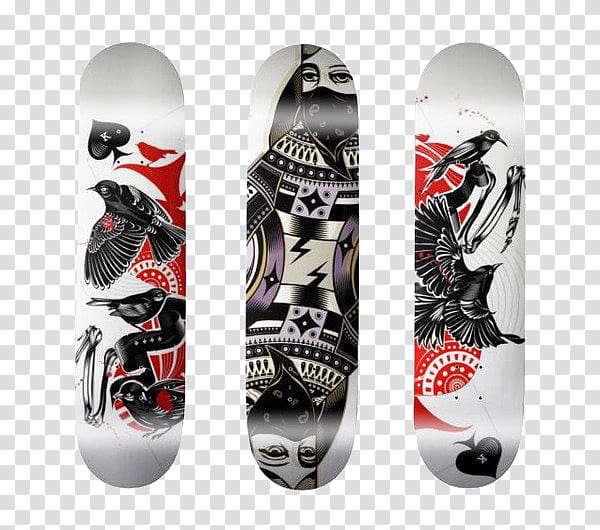 Skateboarding Snowboarding, Cool skateboard design transparent background PNG clipart