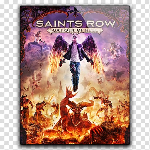 Saints Row: Gat out of Hell Saints Row IV Saints Row: The Third Xbox 360, saints row 3 art transparent background PNG clipart