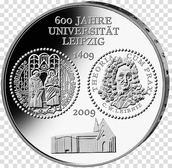 Germany German reunification 2 euro commemorative coins Silver coin, Coin transparent background PNG clipart