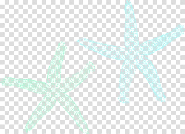 Marine invertebrates Starfish Echinoderm Turquoise, starfish transparent background PNG clipart