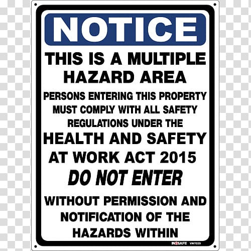 Accuform Microbial Hazard Keep Out Authorized Personnel Only Respirators and Protective Clothing Are Required in This AR, Red/Black on White Technology Brand Font, Signage Solution transparent background PNG clipart