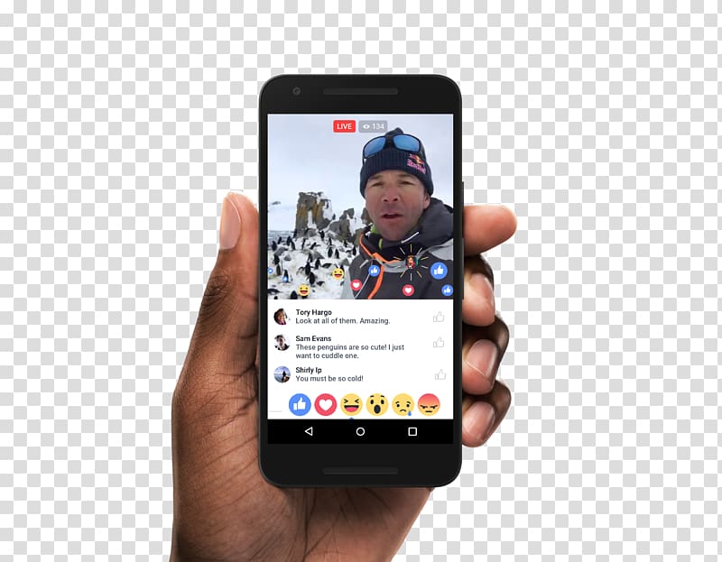Facebook Live YouTube Mobile Phones Streaming media, youtube transparent background PNG clipart