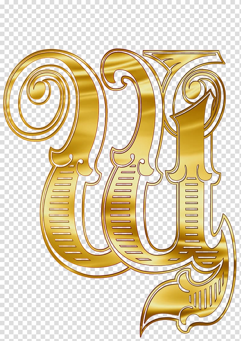 gold illustration, Cyrillic Capital Letter Shsh transparent background PNG clipart