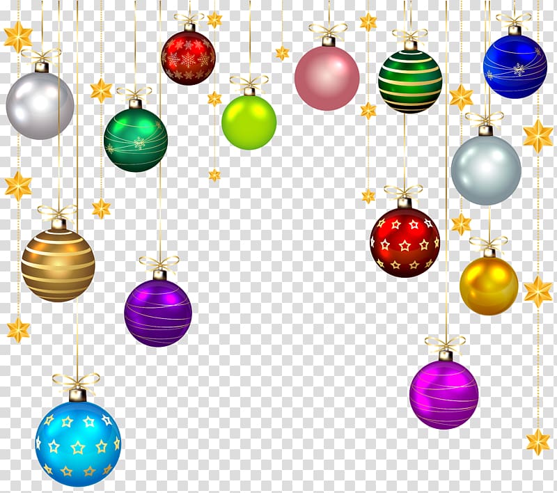 assorted-color baubles frame template, Icon , Hanging Christmas Balls Decor transparent background PNG clipart