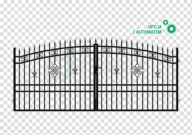 Gate Fence Wrought iron Steel Garden, gate transparent background PNG clipart