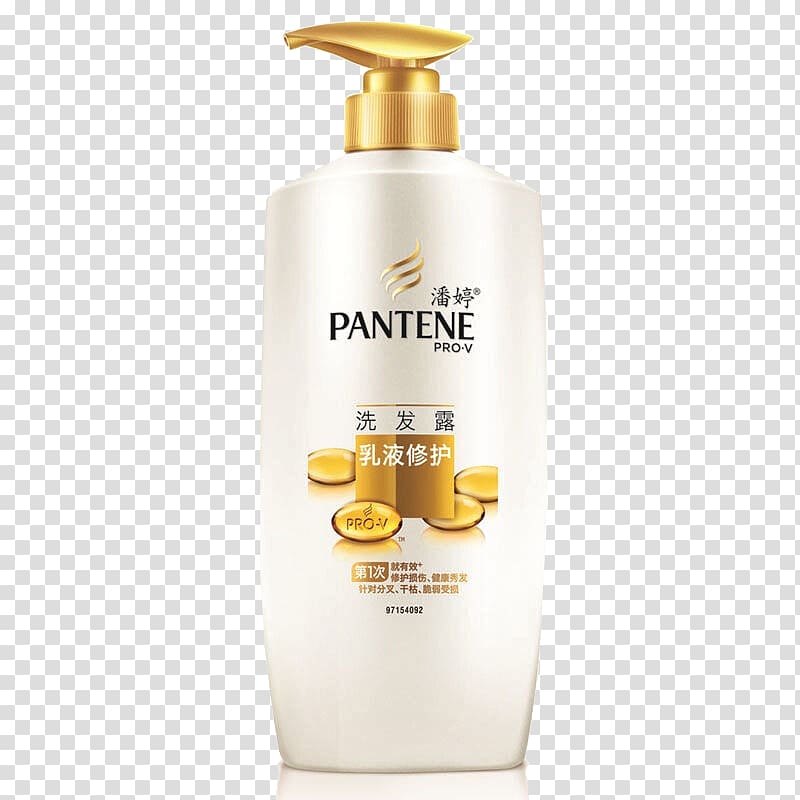 Lotion Shampoo Pantene Hair conditioner Procter & Gamble, shampoo transparent background PNG clipart