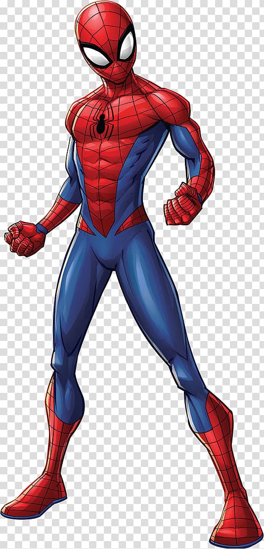 Marvel Spider-Man illustration, Spider-Man Iron Man Thor Marvel Comics Spider-Verse, spider man transparent background PNG clipart