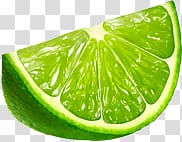 slice of citrus fruit, Lime Slice transparent background PNG clipart