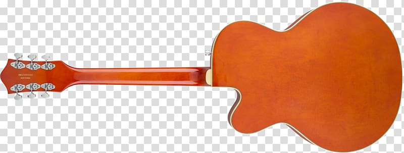 Electric guitar Gretsch Bigsby vibrato tailpiece Semi-acoustic guitar, guitar transparent background PNG clipart