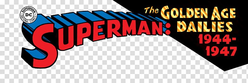 Superman: the Golden Age Newspaper Dailies: 1942-1944 Logo Brand Character Font, Idw Publishing transparent background PNG clipart