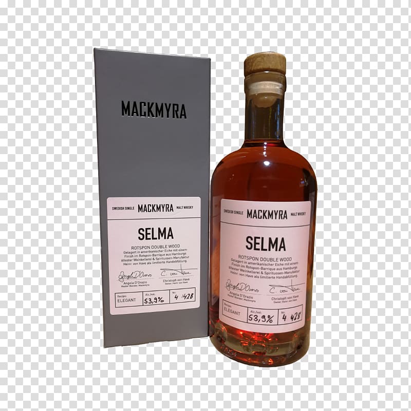 Liqueur Whiskey Mackmyra Whisky Rotspon Dessert wine, Selma Srl transparent background PNG clipart