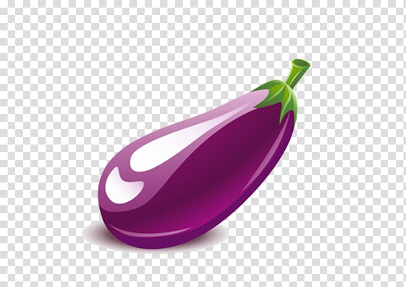 Eggplant Vegetable Baidu Tieba, Cartoon eggplant transparent background PNG clipart
