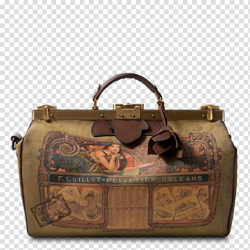 Handbag Carpet bag Leather Model, burberry transparent background PNG clipart
