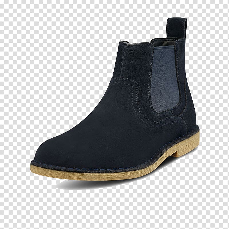 Chelsea boot Suede Shoe, Black suede Chelsea boots transparent background PNG clipart