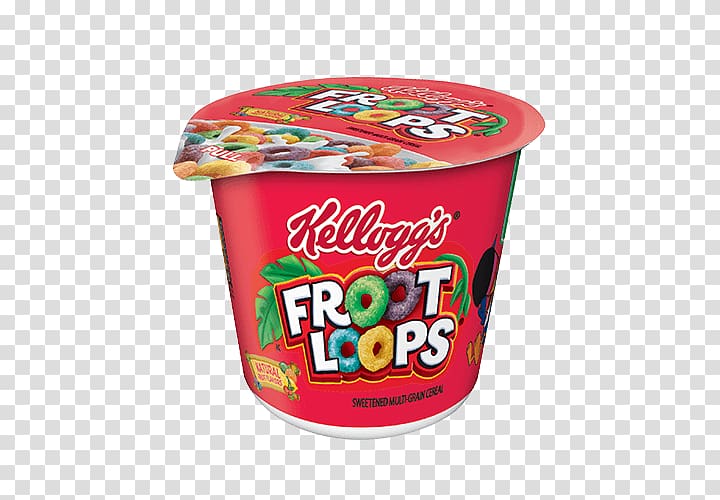Breakfast cereal Kellogg\'s Froot Loops Cereal Frosted Flakes, breakfast transparent background PNG clipart