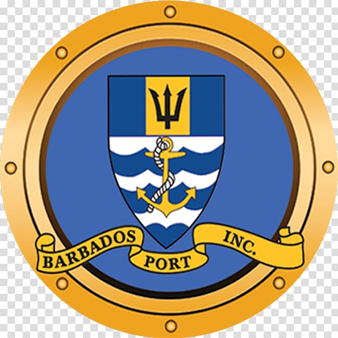 Barbados Port Incorporated Flag of Barbados Badge Logo, bpi logo transparent background PNG clipart