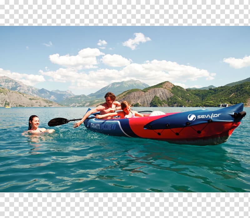 Sea kayak Inflatable boat Sevylor Tahiti Plus, boat transparent background PNG clipart