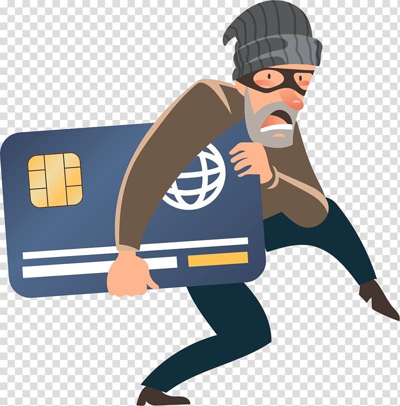 burglar illustration, Robbery Cybercrime Icon, Credit card theft transparent background PNG clipart