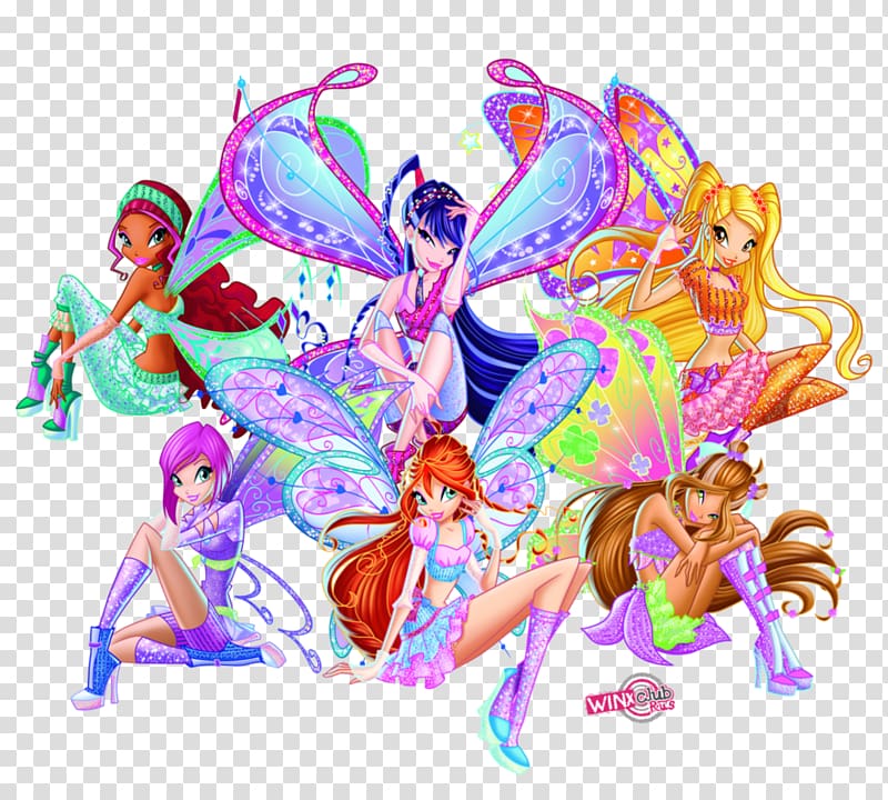 Winx Club: Believix in You Bloom Tecna Stella Musa, seasons transparent background PNG clipart