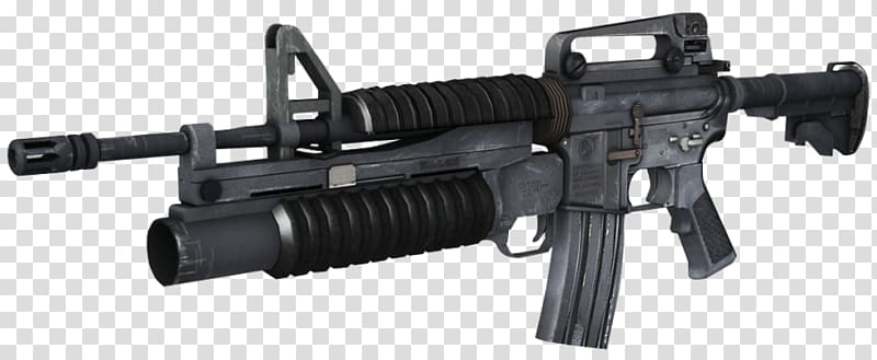 Grenade launcher Weapon Firearm M4 carbine, grenade launcher transparent background PNG clipart