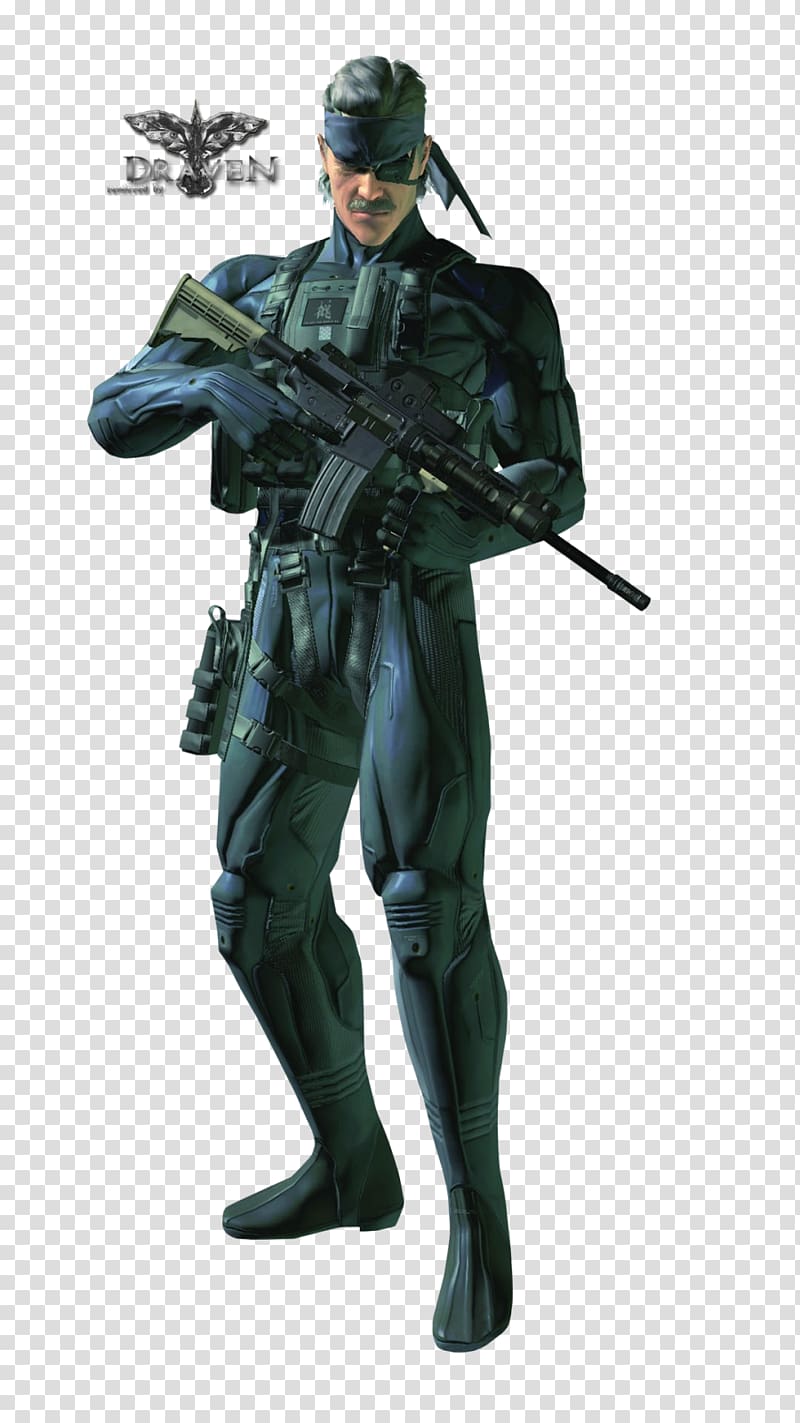 Metal Gear Solid 4: Guns of the Patriots Metal Gear Solid V: The Phantom Pain Metal Gear Rising: Revengeance Solid Snake, solid transparent background PNG clipart