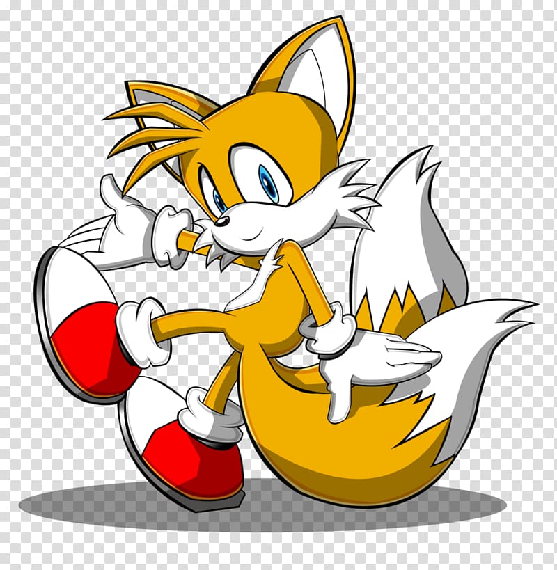 Tails Sonic Chaos Doctor Eggman Sonic the Hedgehog Ariciul Sonic, tails transparent background PNG clipart
