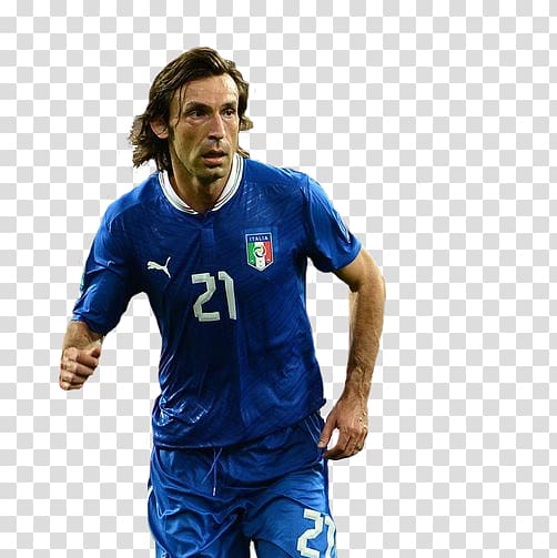 T-shirt Team sport Outerwear Sleeve Uniform, Andrea Pirlo transparent background PNG clipart