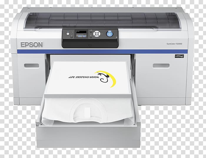 Direct to garment printing Epson Printer Ink cartridge, printer transparent background PNG clipart