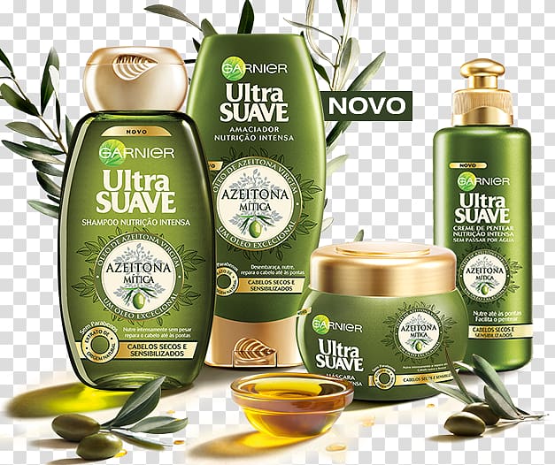 Olive oil Shampoo Garnier Hair, olive oil transparent background PNG clipart