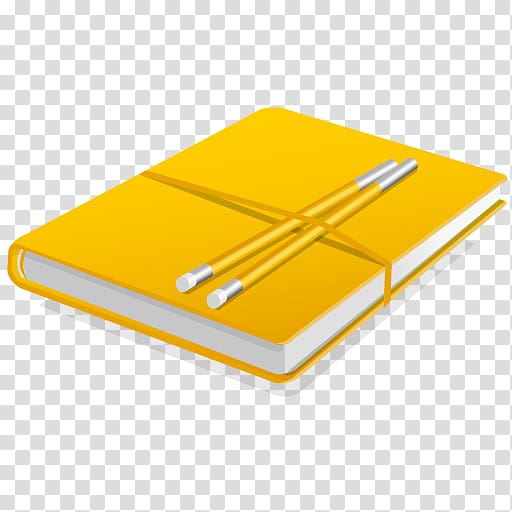 Computer Icons My Book of Yellow, Modern Booklet transparent background PNG clipart