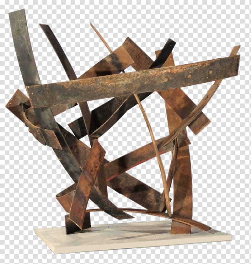 Boisen-Roclore Chantal Table Steel Sculpture, steele transparent background PNG clipart