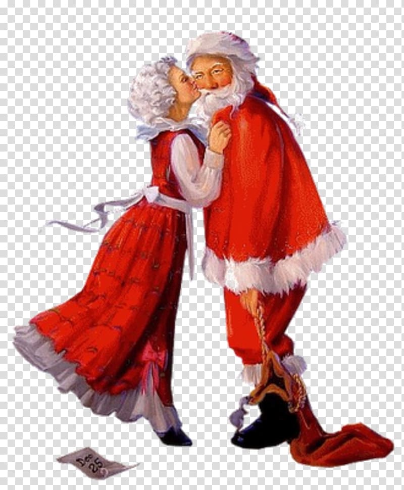 Mrs. Claus Santa Claus Père Noël Christmas Father, santa claus transparent background PNG clipart