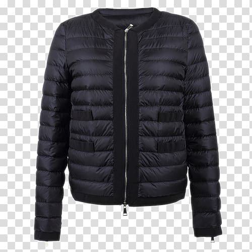 Leather jacket Long-sleeved T-shirt Coat, Long-sleeved jacket coat transparent background PNG clipart