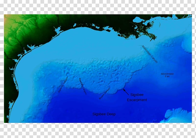 Gulf of Mexico Cayos Arcas Sigsbee Deep Outer Continental Shelf Keathley Canyon, others transparent background PNG clipart