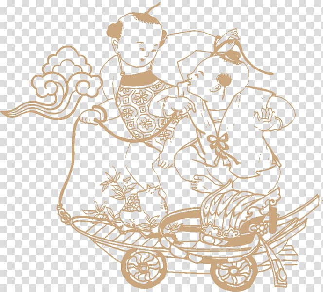 Illustration, Draw two children autumn transparent background PNG clipart Illustration, Draw two children autumn transparent background PNG clipart