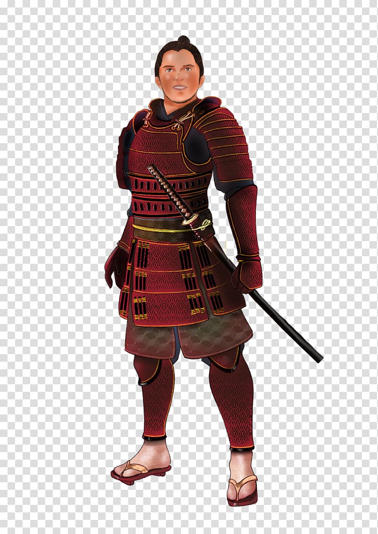 samurai cartoon armor