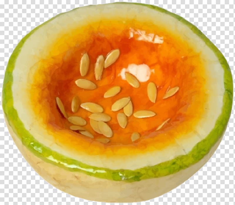 Hami melon Fruit Cantaloupe, Melon elements transparent background PNG clipart