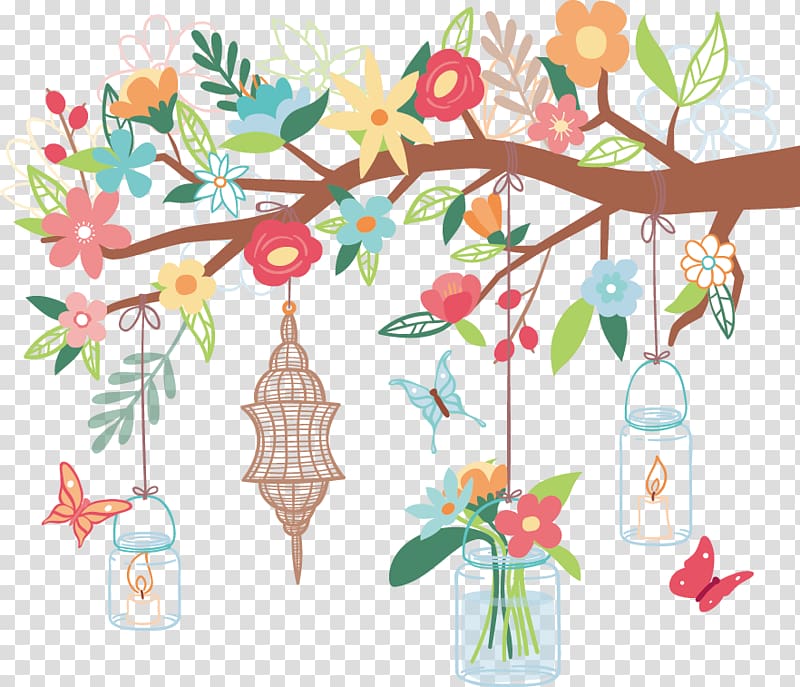 birdcage tree branch transparent background PNG clipart