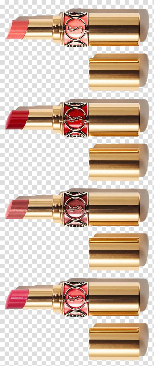 Lipstick Yves Saint Laurent Moisturizer Designer, ysl lipstick tube hot color to send his girlfriend transparent background PNG clipart
