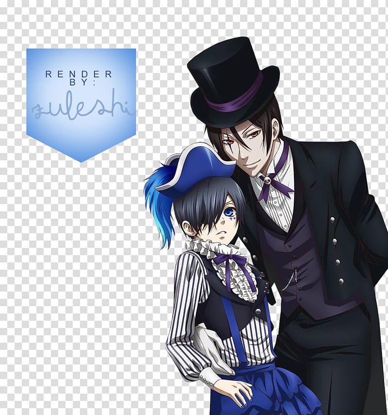 Ciel Phantomhive Sebastian Michaelis Black Butler Circus Anime, Circus transparent background PNG clipart