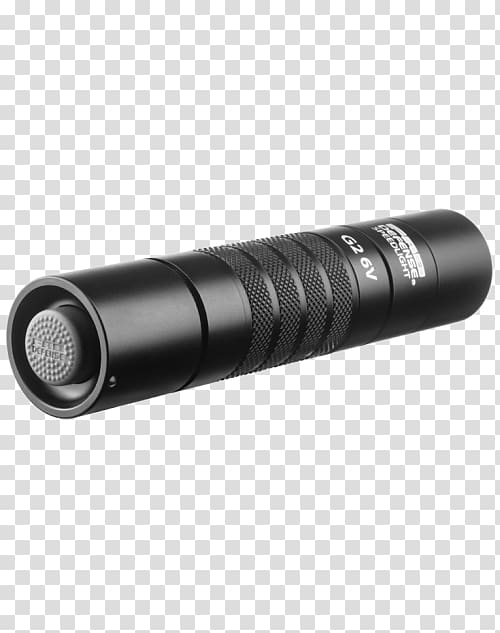 Flashlight Tactical light Light-emitting diode LED lamp, flashlight transparent background PNG clipart