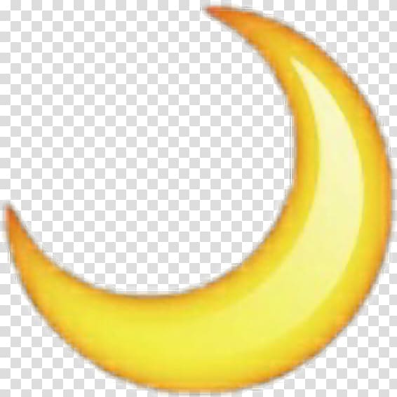 Emoji Emoticon iPhone Moon, Emoji transparent background PNG clipart