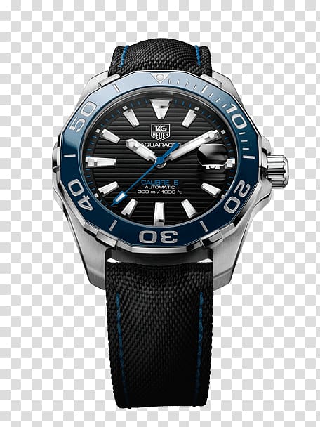 TAG Heuer Aquaracer Calibre 5 Automatic watch, tag heuer transparent background PNG clipart