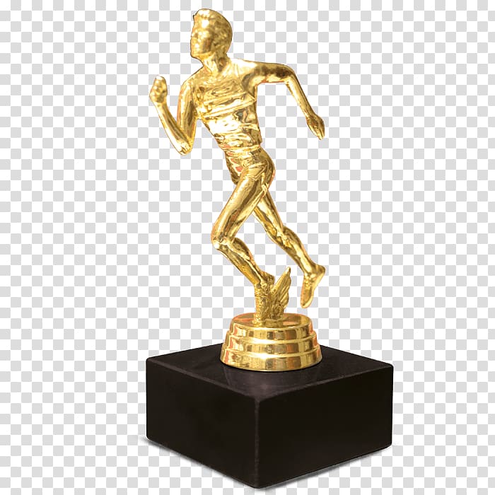 Bronze sculpture Figurine Classical sculpture Trophy, Trophy transparent background PNG clipart